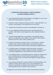 10 napotkov kako ravnati z OzD